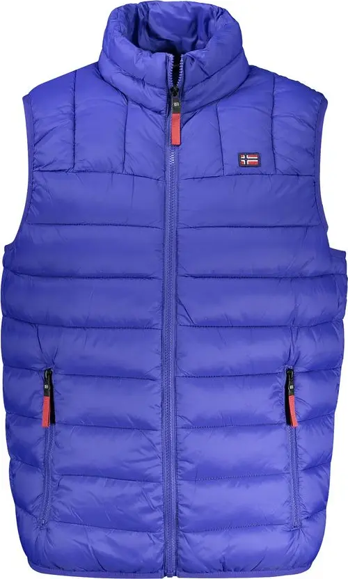 Blu Poliammide Men's Vest