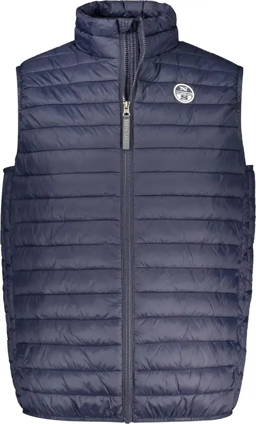 Blu Poliammide Men's Vest