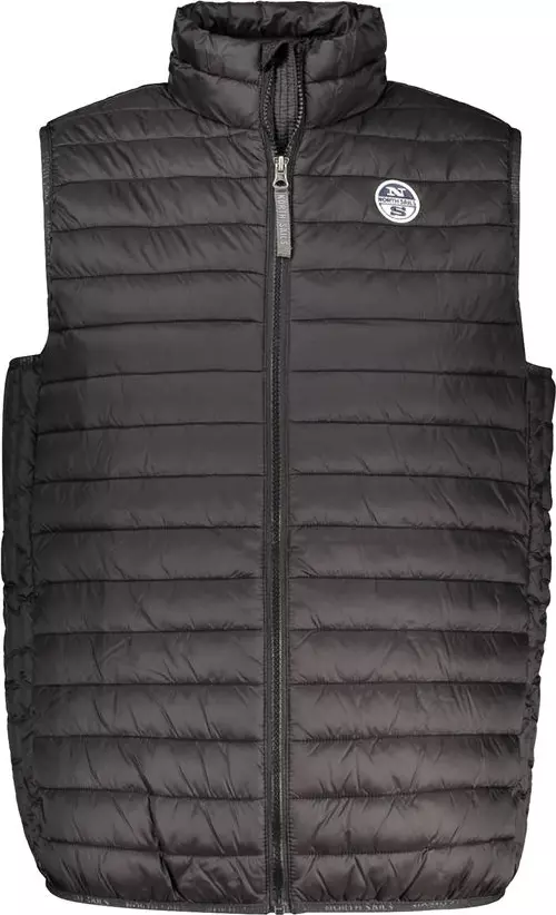 Nero Poliammide Men's Gilet