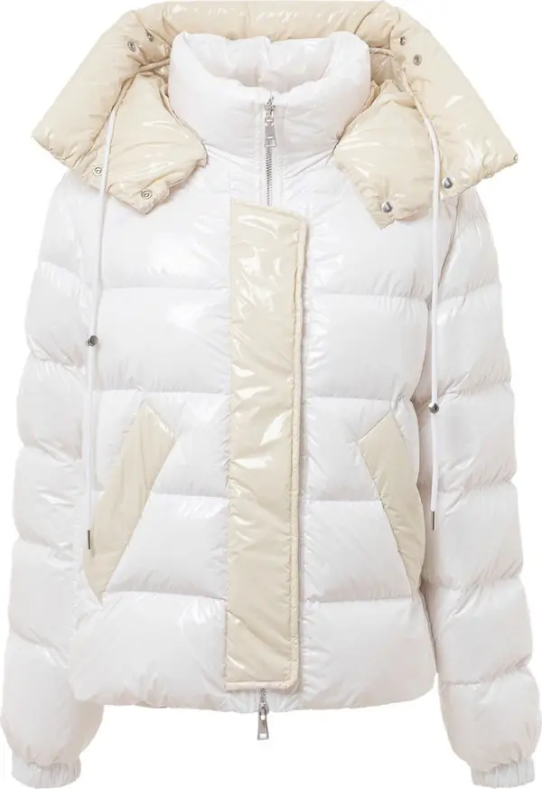 White Polyamide Coat