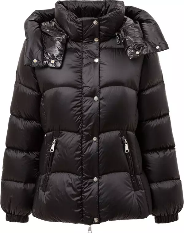 Black Polyamide Coat