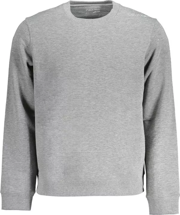 Grigio Polyester Men Sweatshirt