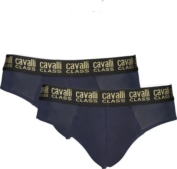 Blue Cotton Men's Briefs