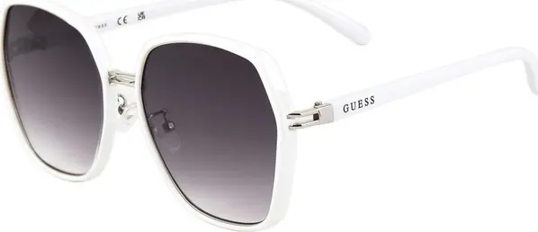 White Metal Sunglasses