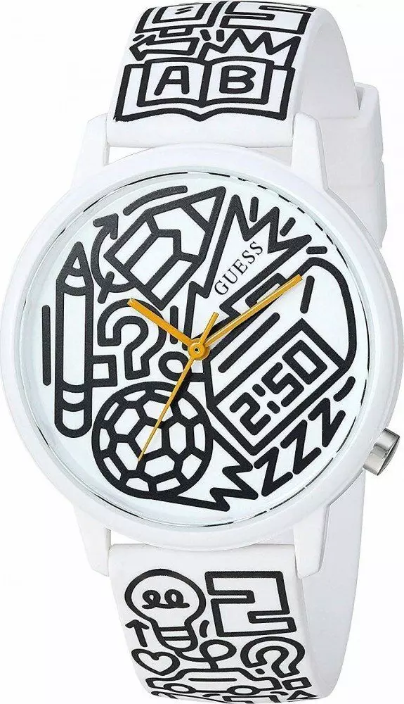 Multicolor Resin Dress Watch