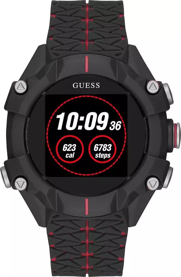 Black Resin Digital Watch