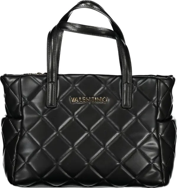 Black Polyurethane Women's Bag