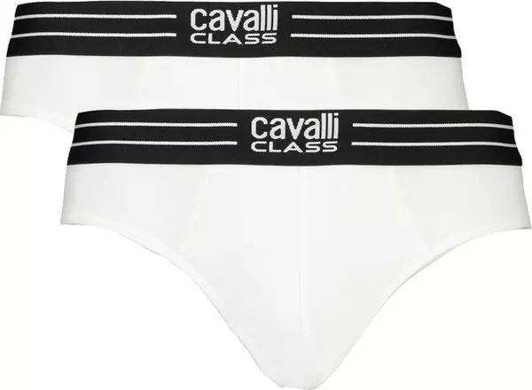 White Cotton Men's Briefs
