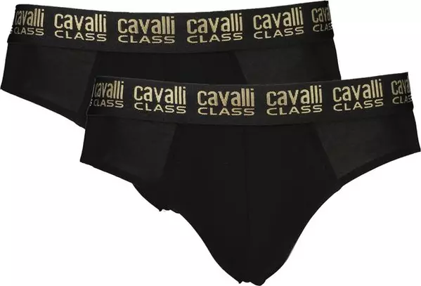 Black Cotton Men Underwear
