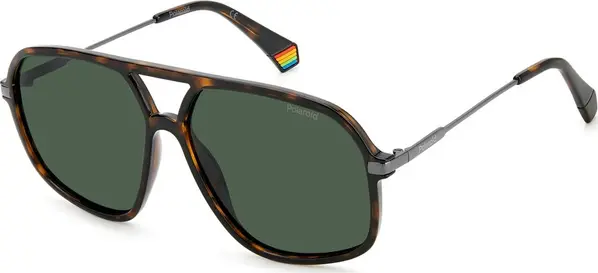 Brown Plastic Sunglasses