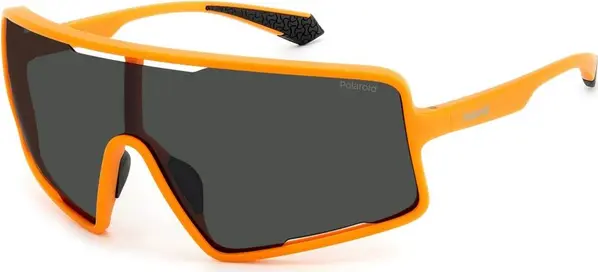 Orange Plastic Sunglasses