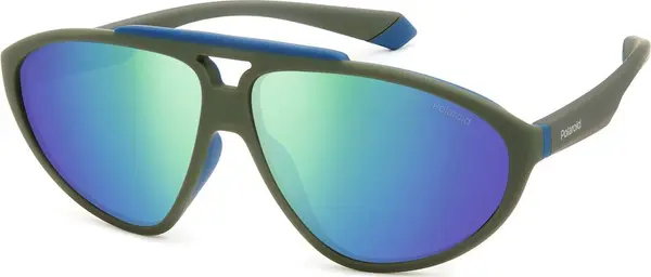 Bicolor Rubber Sunglasses