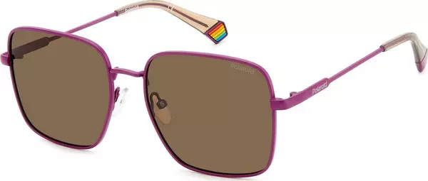 Purple Metal Sunglasses