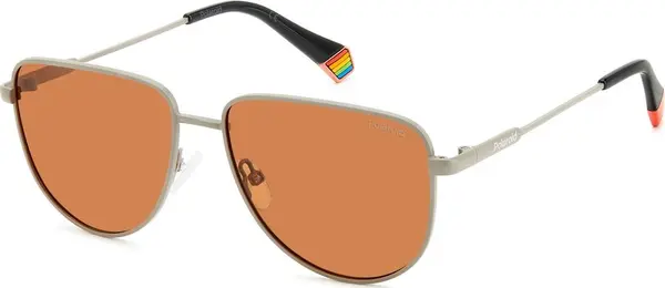 Gray Metal Sunglasses