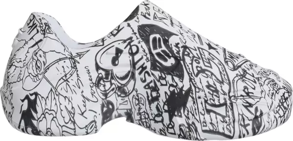 White Black Graffiti Daymaster Sneakers Shoes