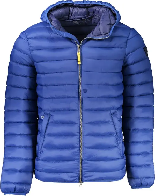 Blu Poliammide Men Jacket