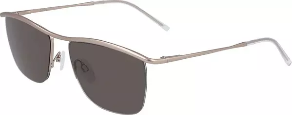 Rose Gold Metal Sunglasses