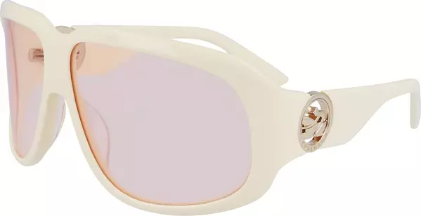 White Acetate Sunglasses
