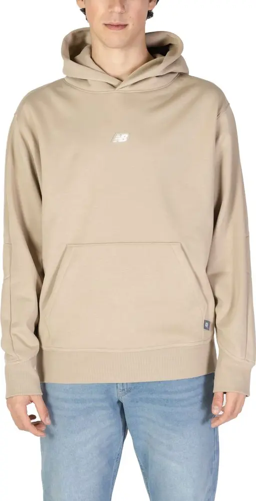 Beige Recycled Polyester Hoodie
