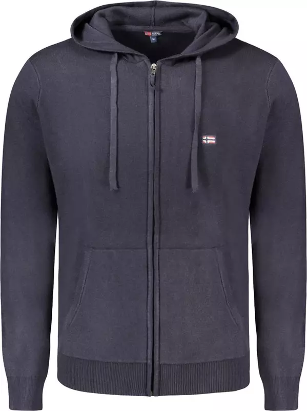 Grigio Poliammide Men Cardigan