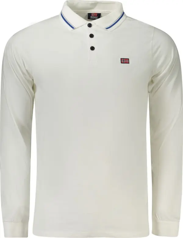 Blue Polyamide Men's Sweater