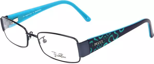 Blue Metal Glasses (Frames)