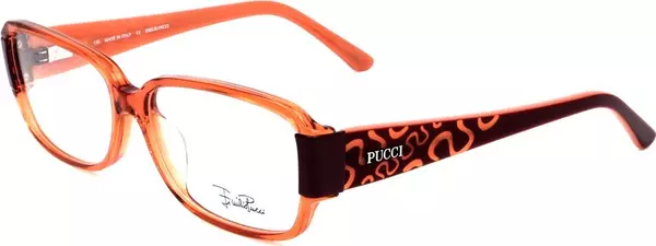 Orange Plastic Glasses (Frames)
