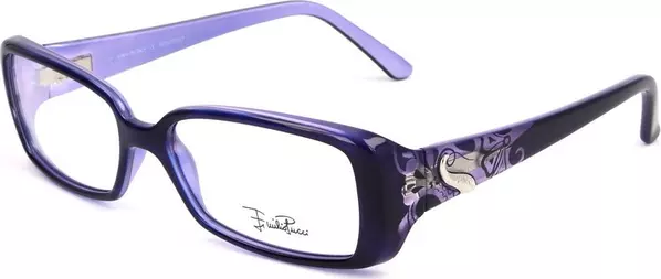 Purple Plastic Glasses (Frames)
