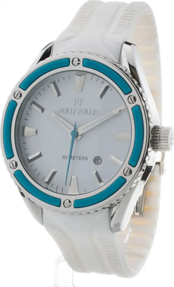 White Synthetic Sport Watch