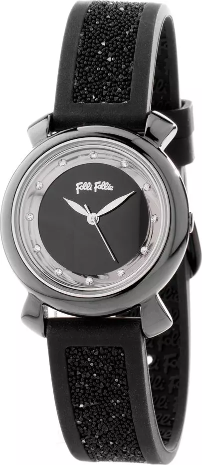 Black Plastic Dress Watch