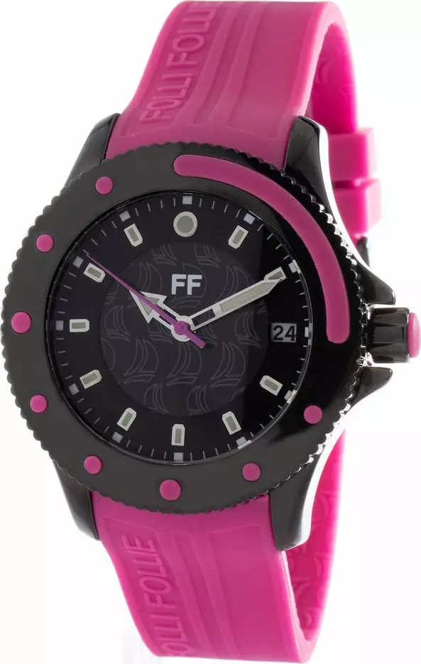 Purple Plastic Sport Watch