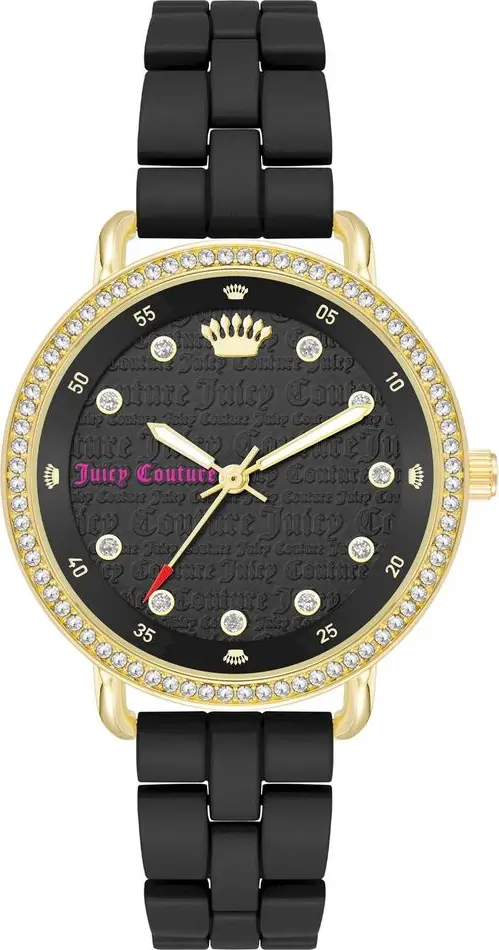 Black Metal Dress Watch