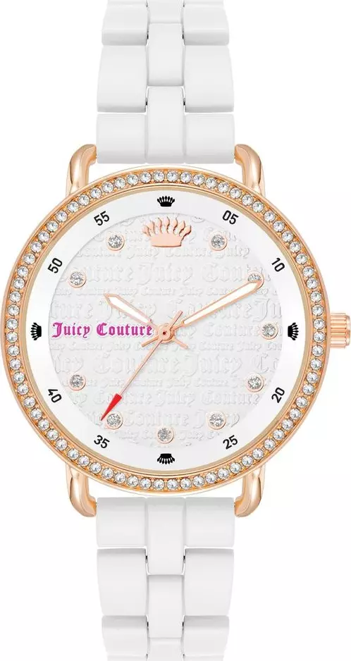 White Metal Dress Watch
