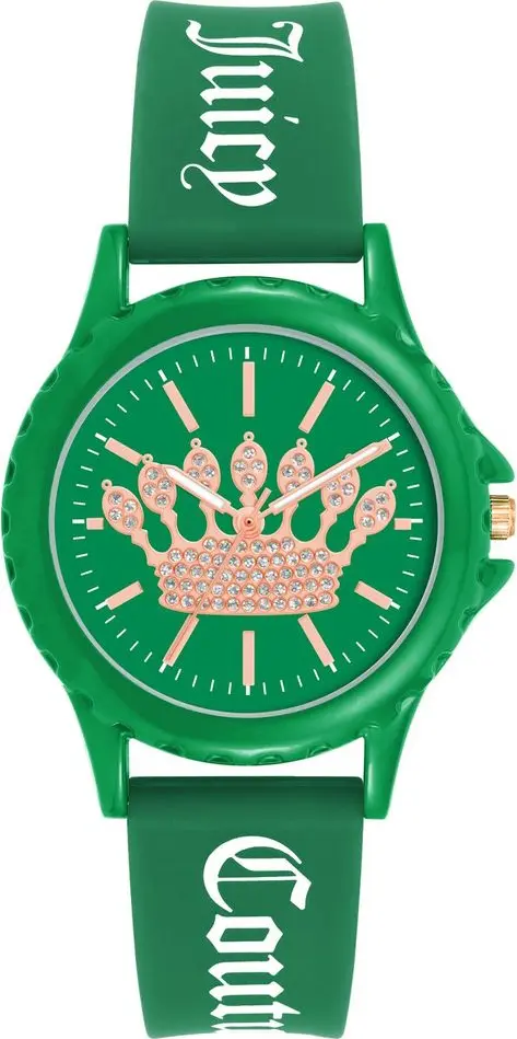Bicolor Synthetic Bracelet Watch