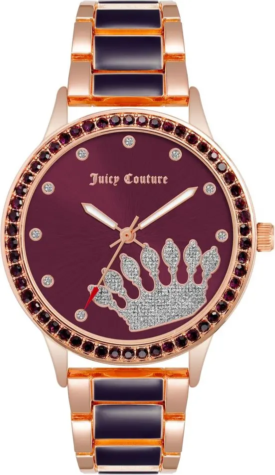Multicolor Metal Dress Watch