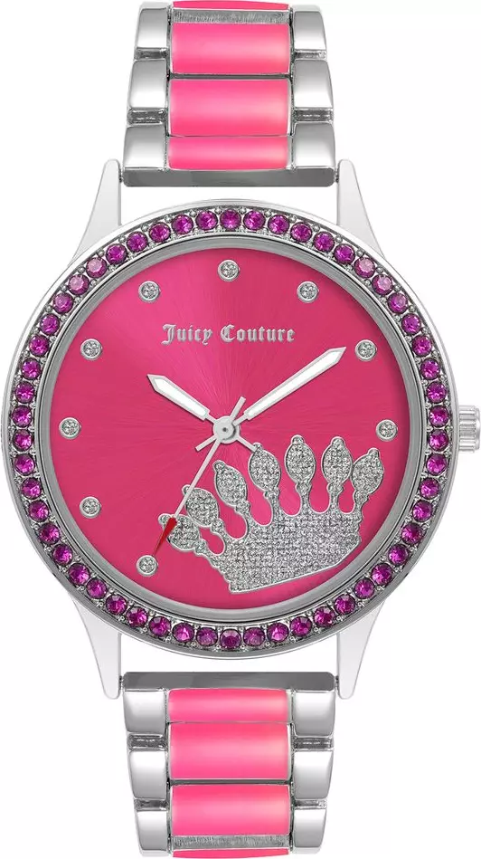 Multicolor Metal Dress Watch