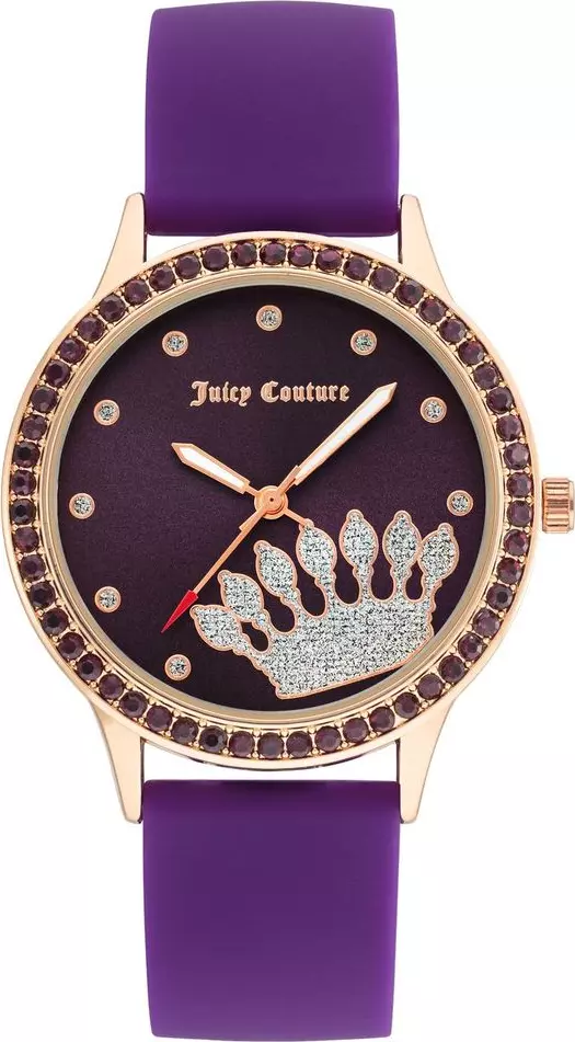 Purple Synthetic Dress Watch