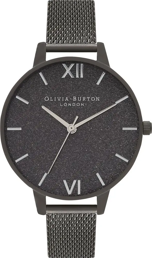 Black Stainless Steel Dress Watch
