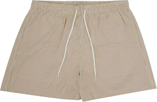 Beige Polyester Shorts
