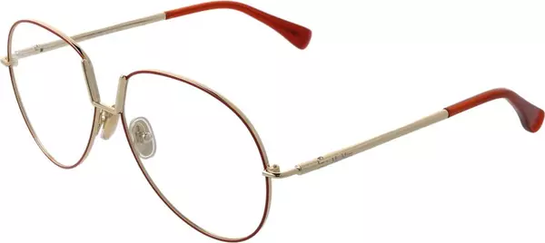 Orange Metal Glasses (Frames)