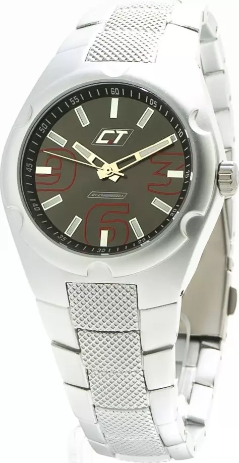 Gray Aluminum Dress Watch