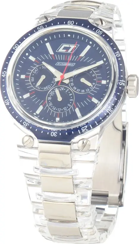 Transparent Polycarbonate Sport Watch