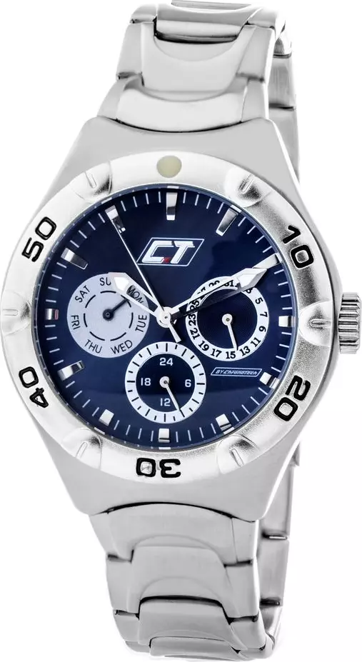 Silver Stainless Steel Dress Watch