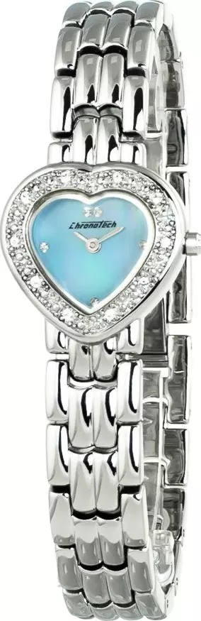 Silver Stainless Steel Dress Watch