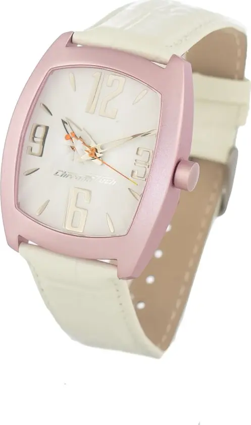 Multicolor Leather Dress Watch