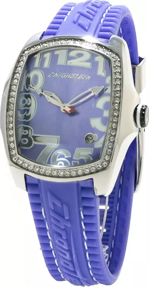Blue Rubber Sport Watch