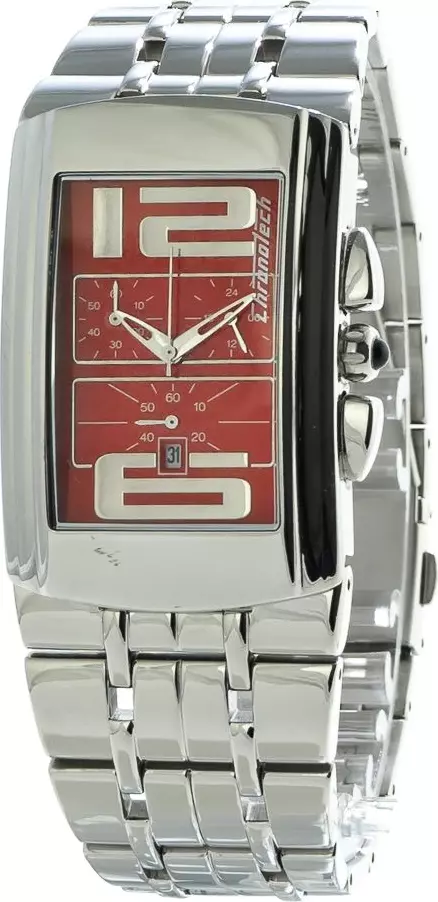 Silver Stainless Steel Dress Watch