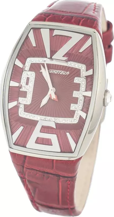Multicolor Leather Dress Watch