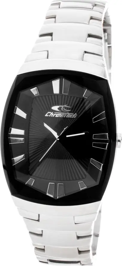 Silver Stainless Steel Dress Watch