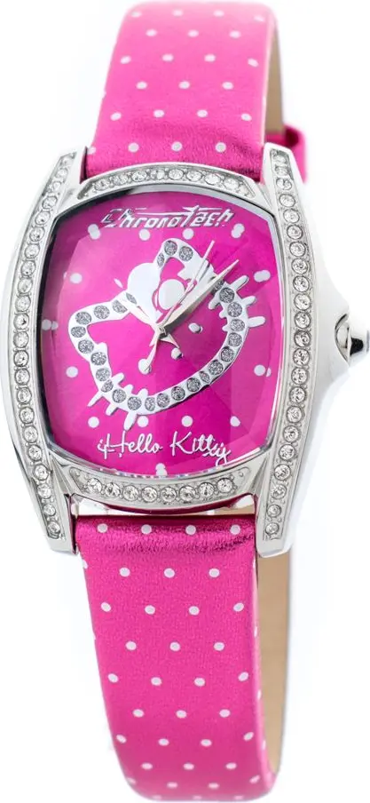 Multicolor Leather Dress Watch